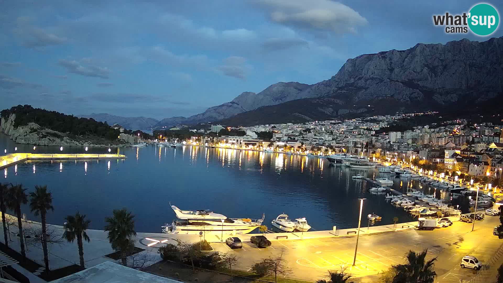 Webcam live -Makarska riva