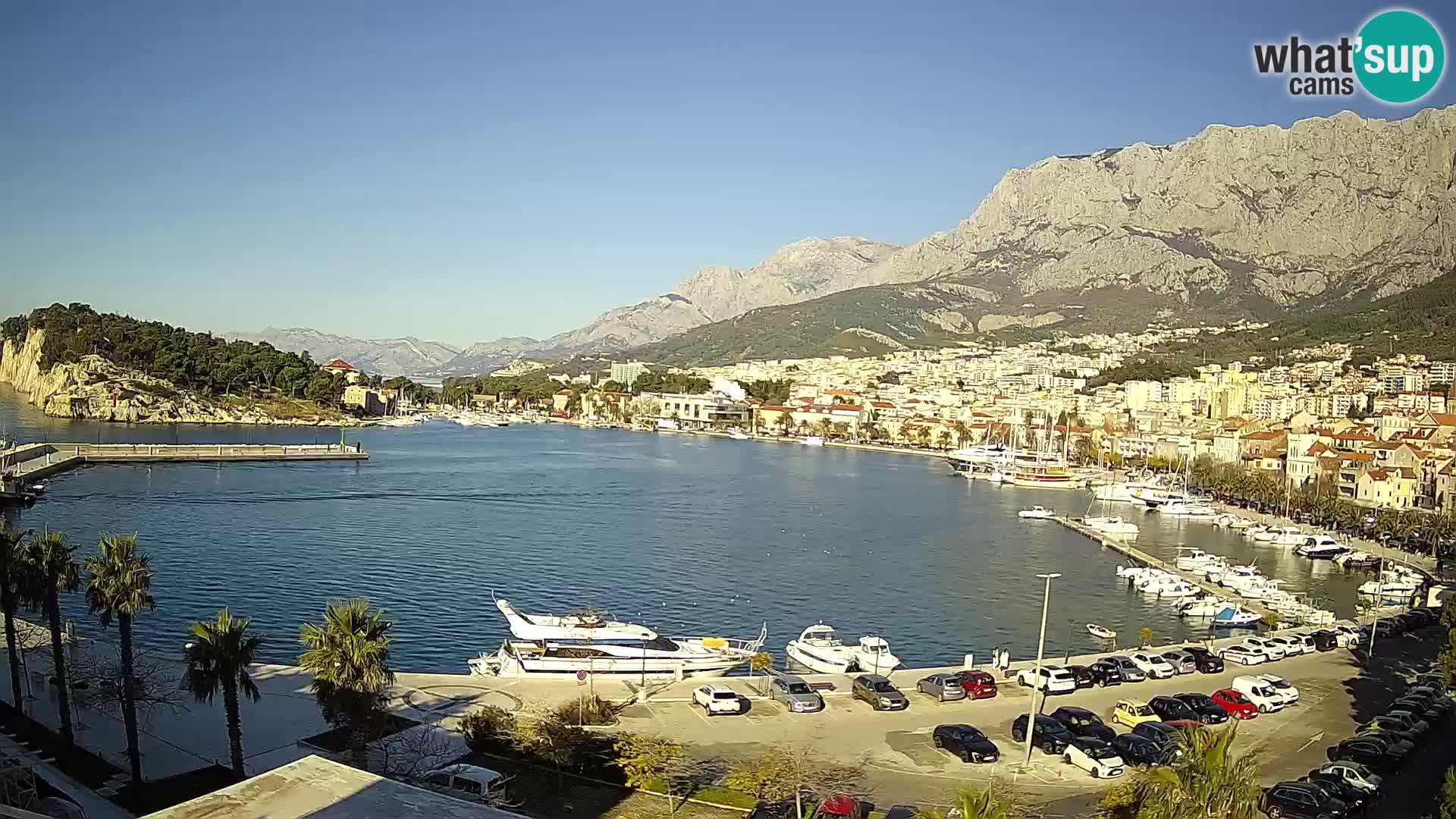Webcam Strandpromenade von Makarska