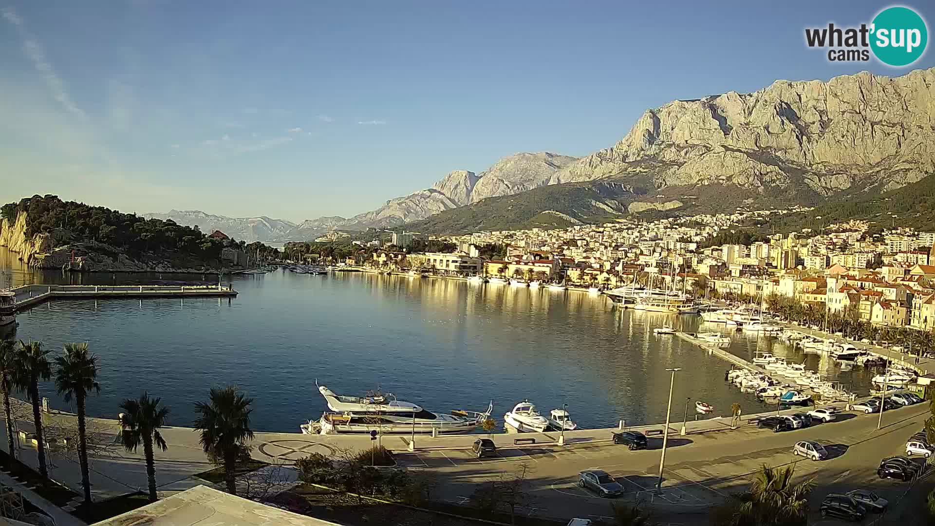 Webcam live -Makarska riva