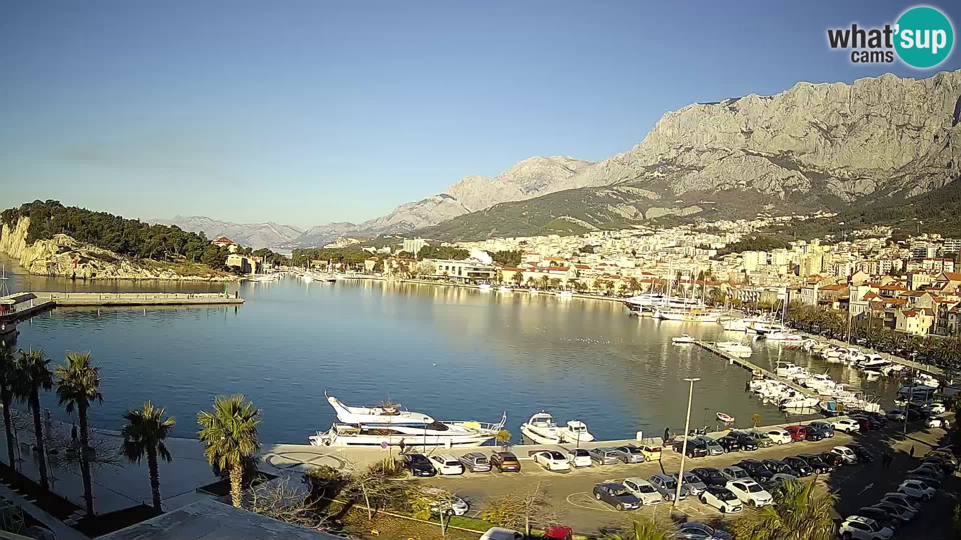 Webcam live -Makarska riva