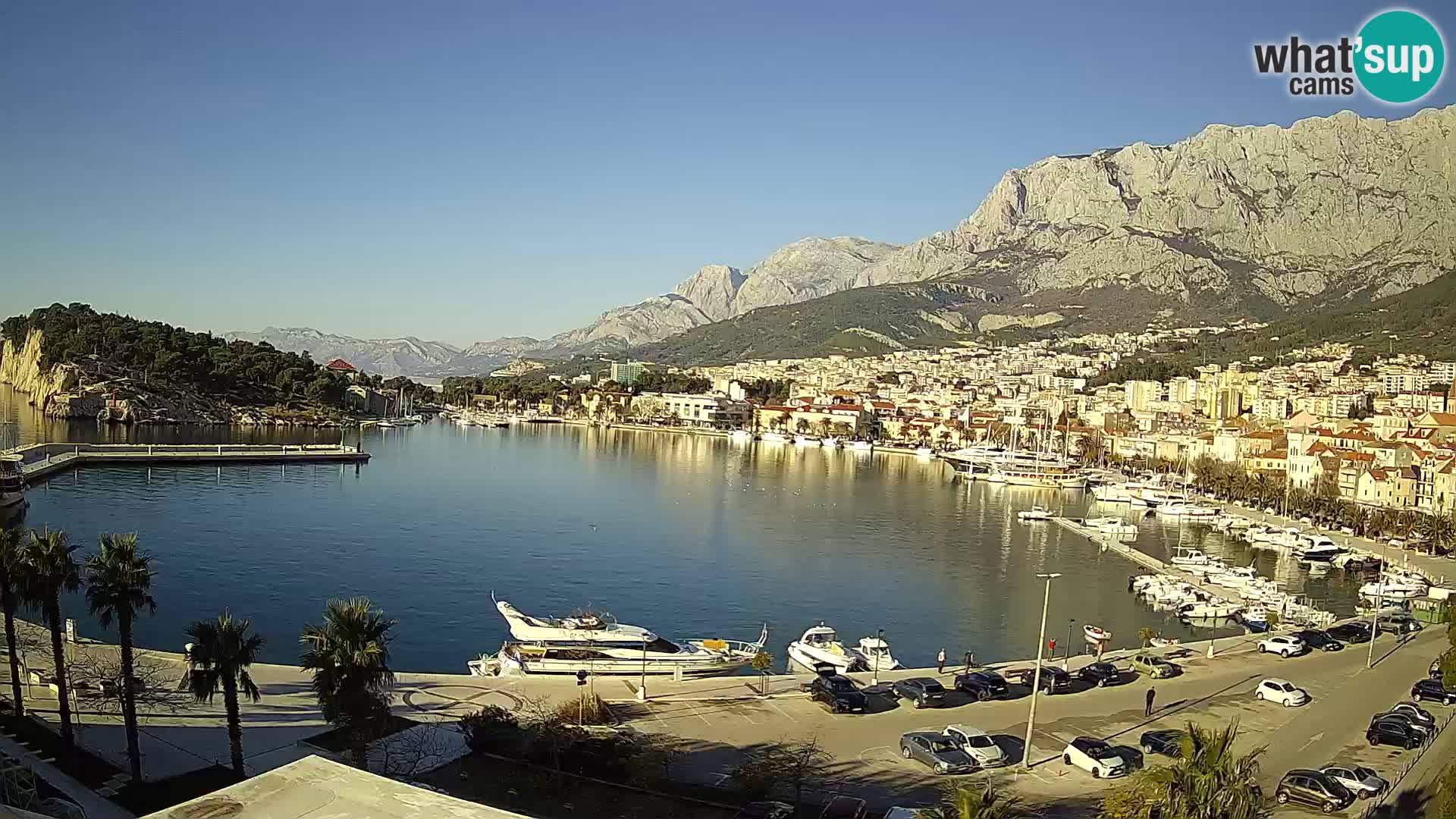 Webcam live -Makarska riva