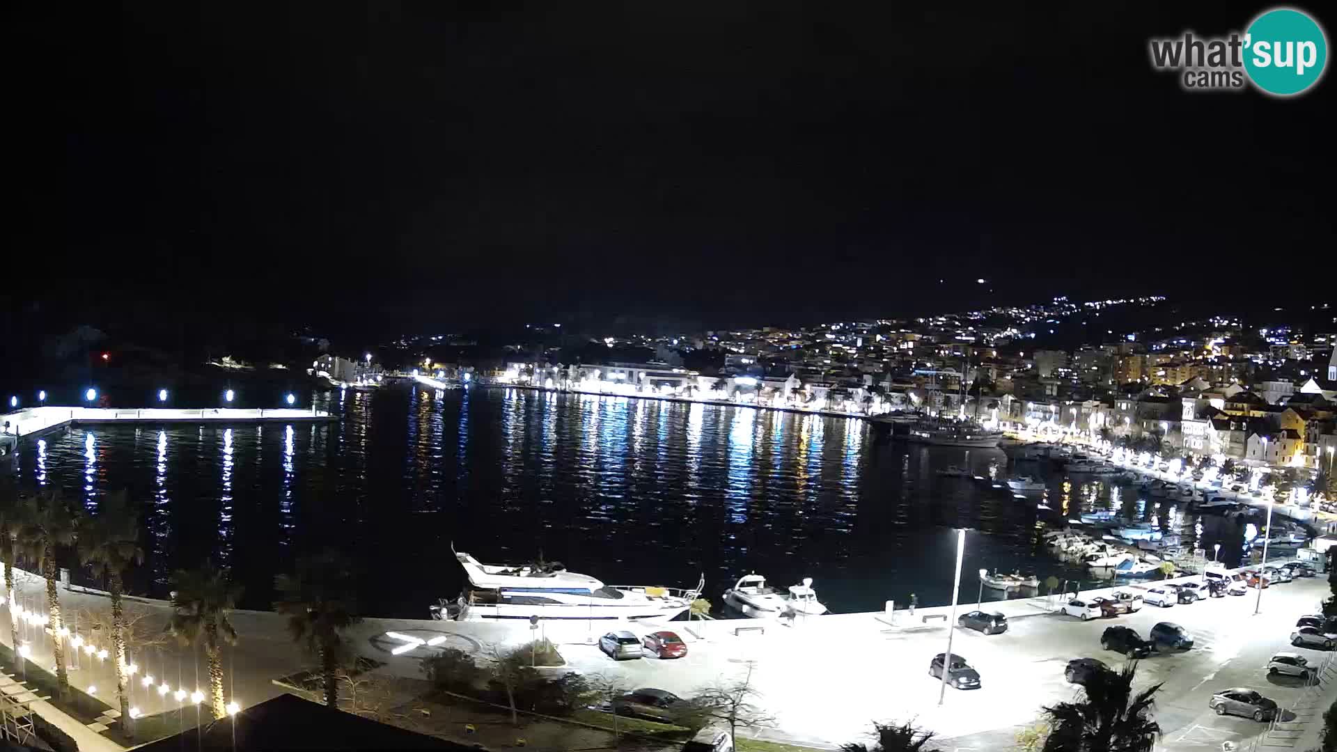 Webcam Makarska paseo junto al mar