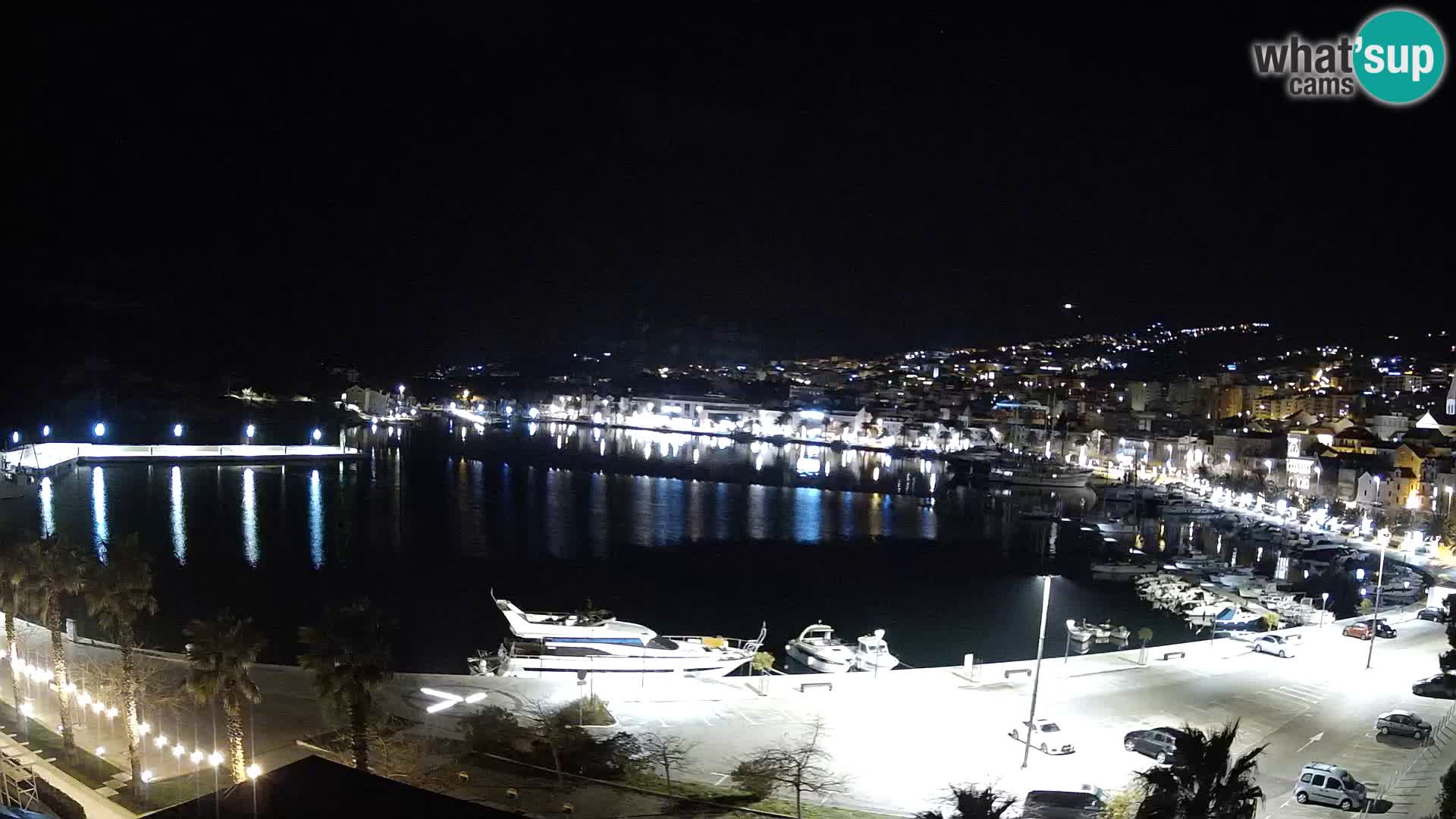 Webcam Makarska paseo junto al mar