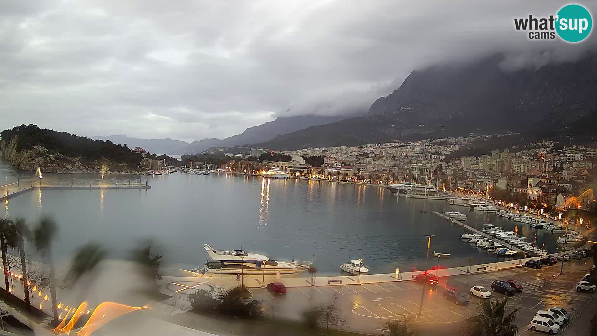 Webcam Makarska paseo junto al mar