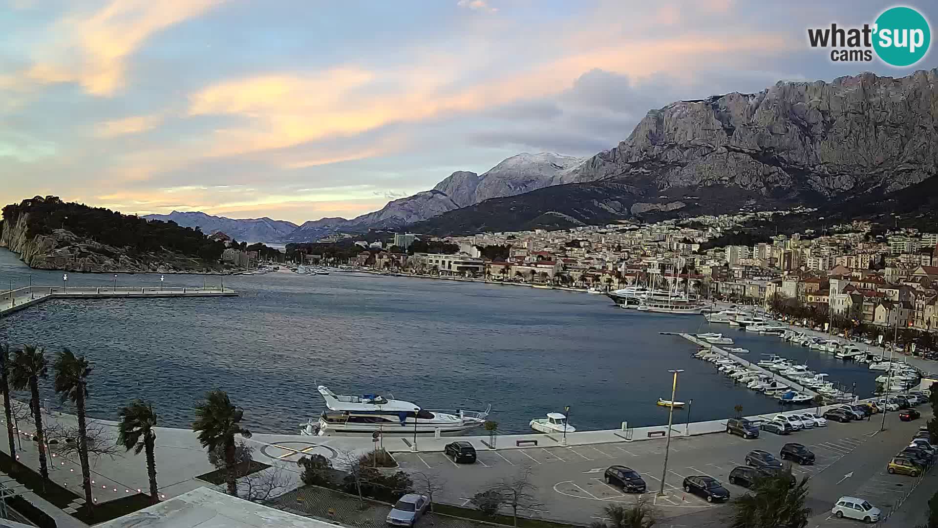 Webcam live -Makarska riva