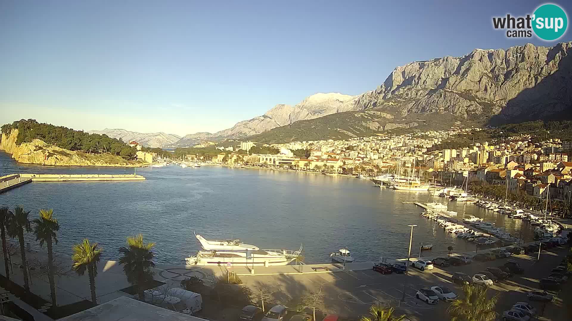 Webcam live -Makarska riva