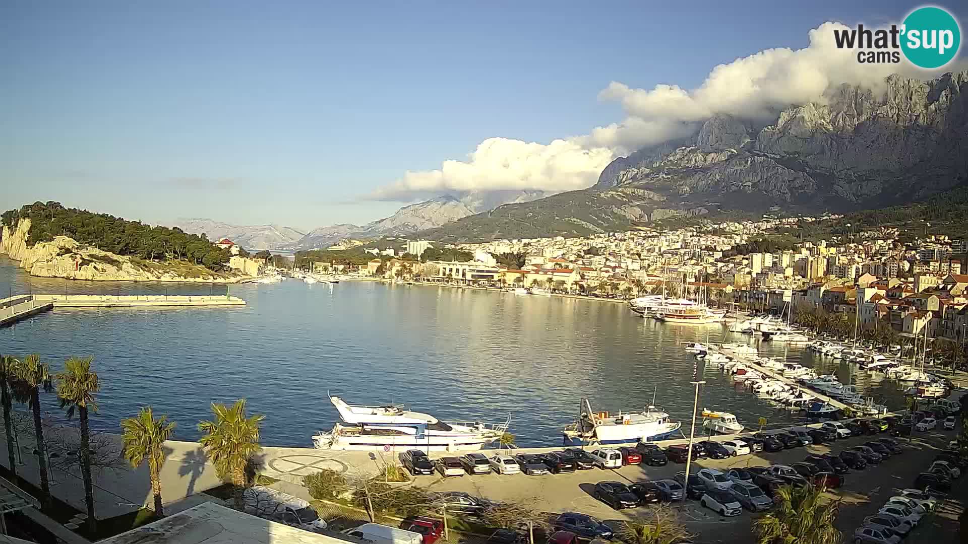 Spletna kamera – Pogled na Makarsko rivo
