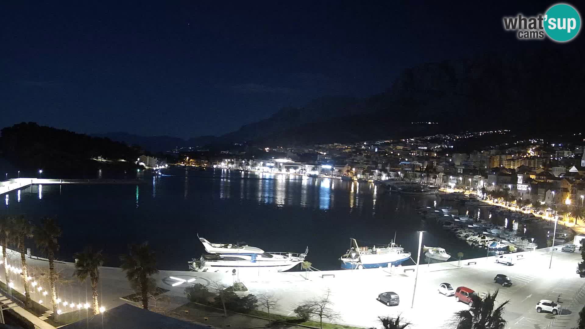 Webcam live -Makarska riva
