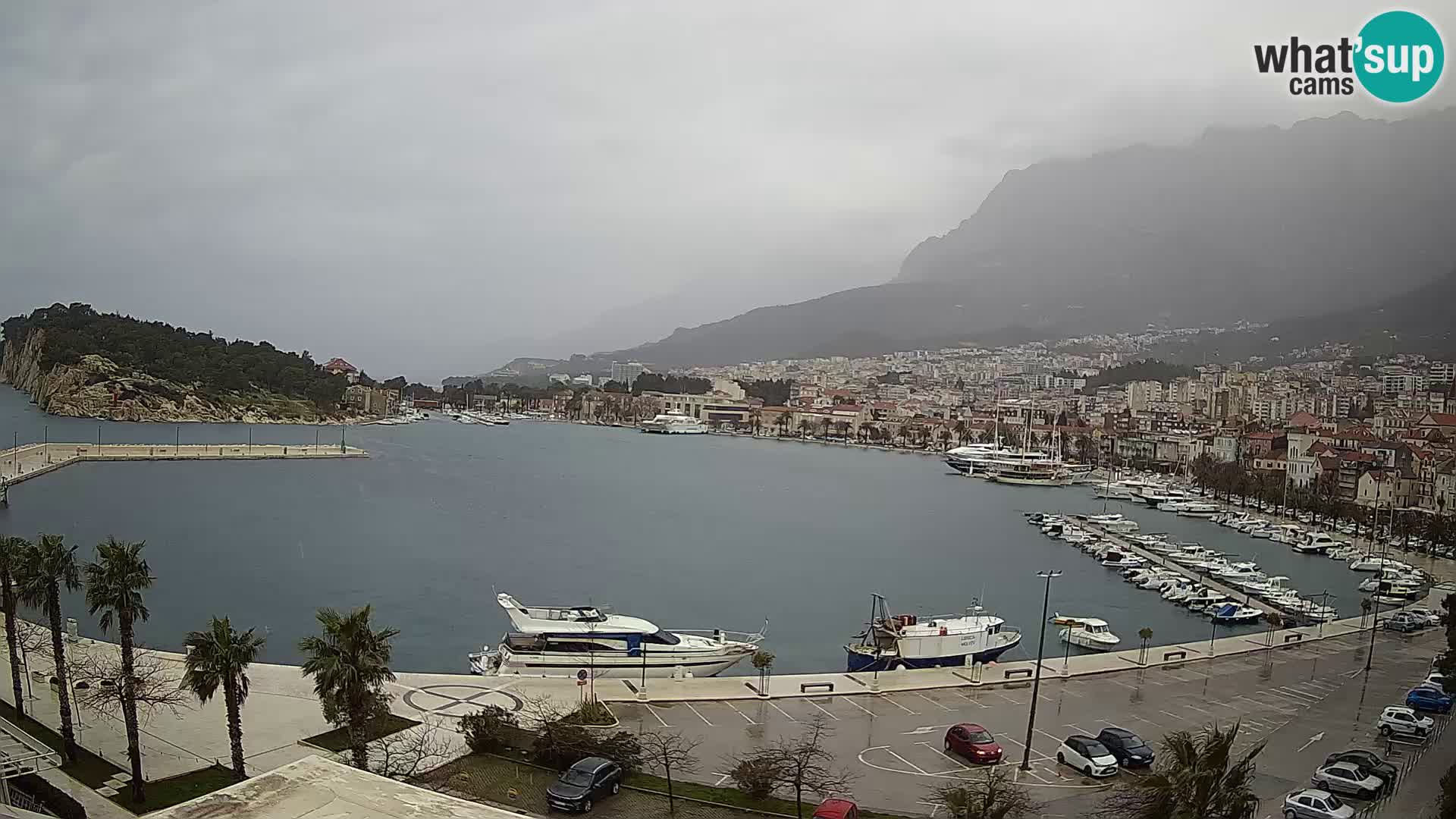 Webcam live -Makarska riva