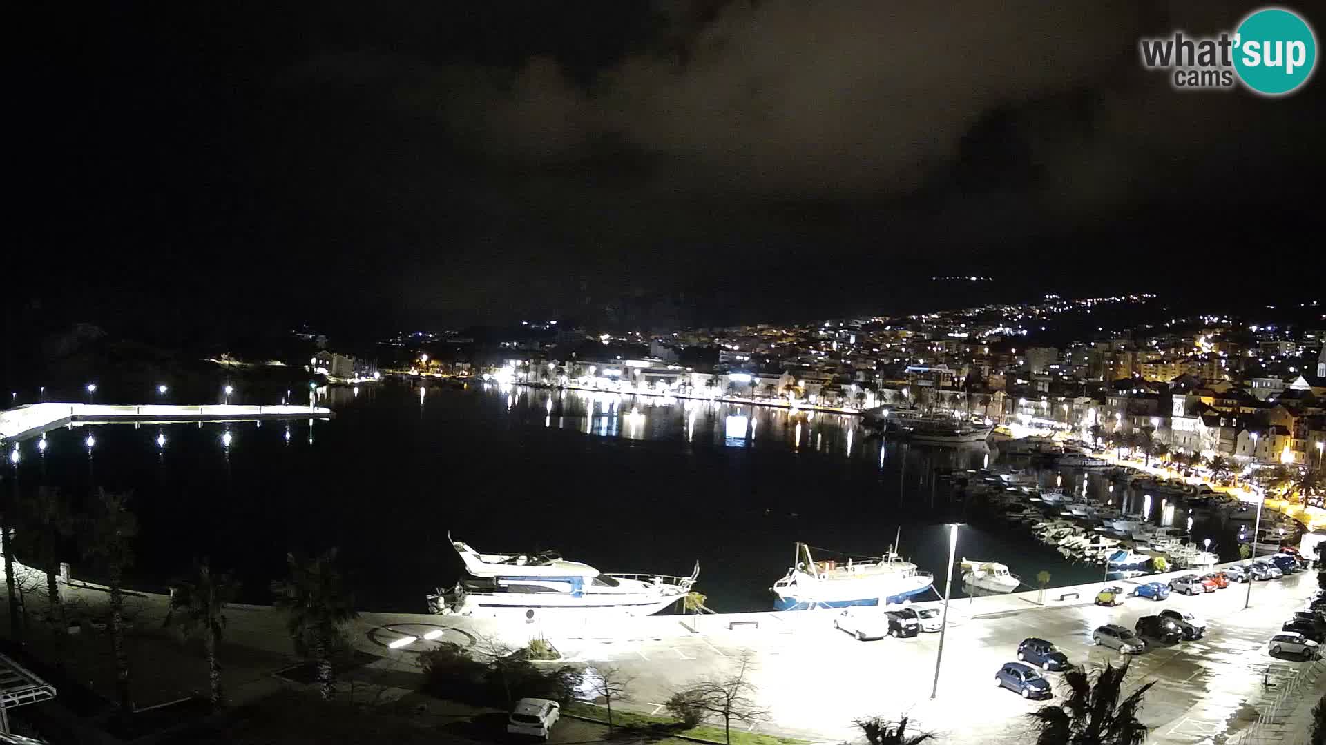 Webcam Makarska paseo junto al mar