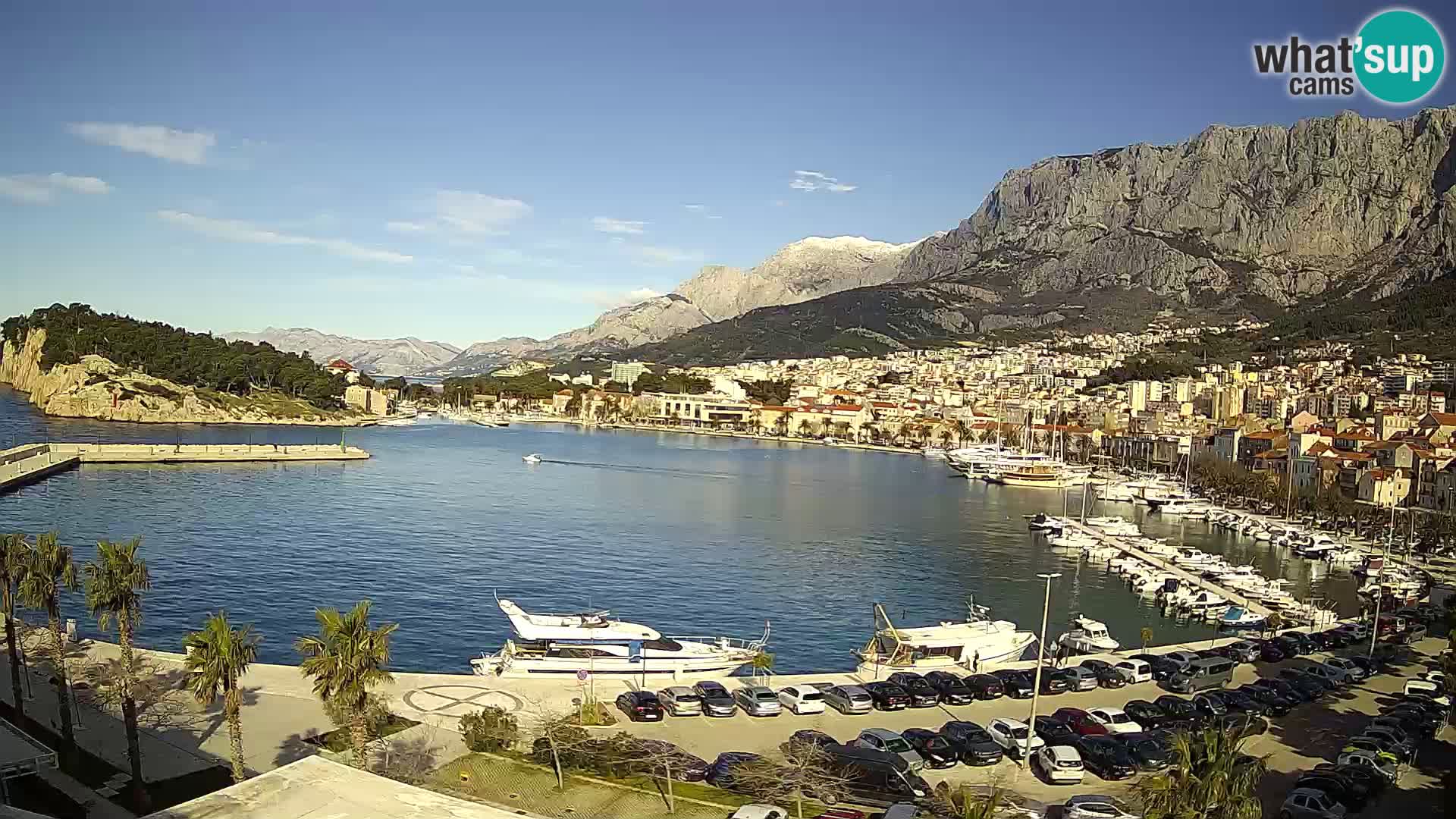 Webcam Strandpromenade von Makarska