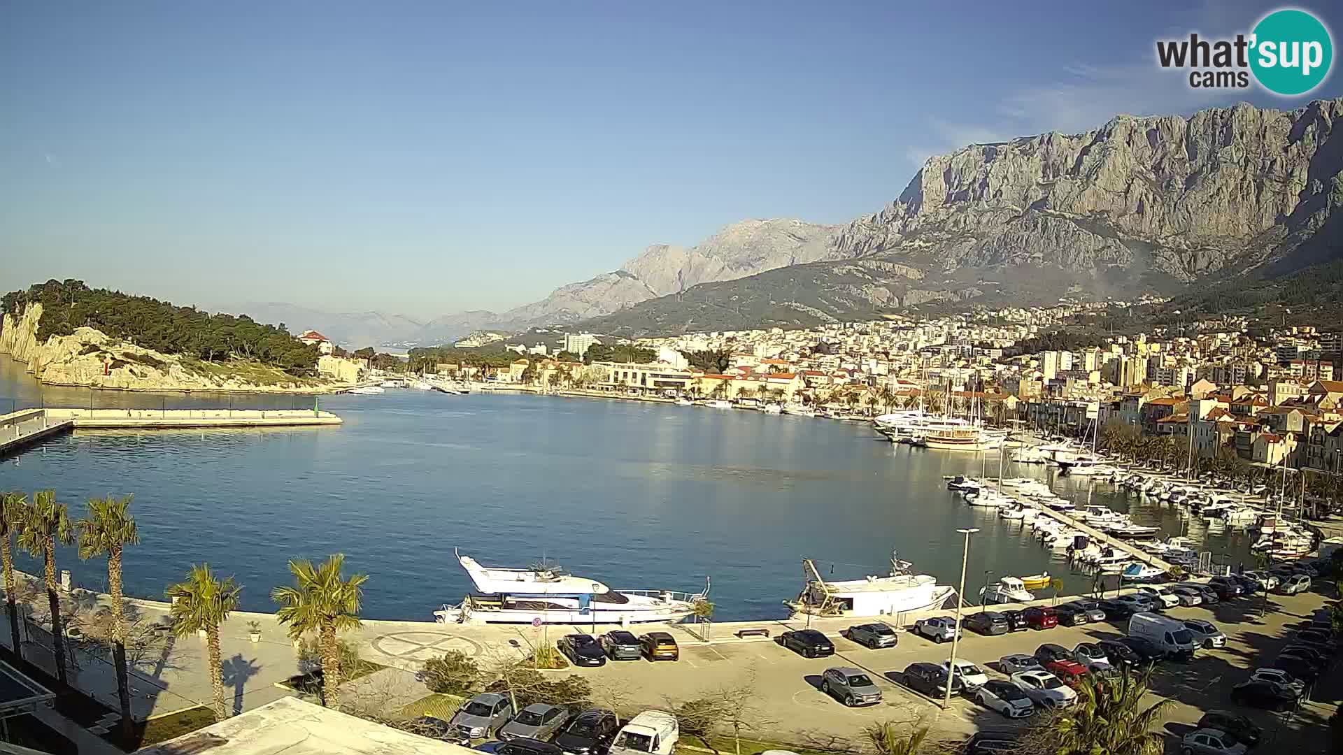 Webcam Strandpromenade von Makarska