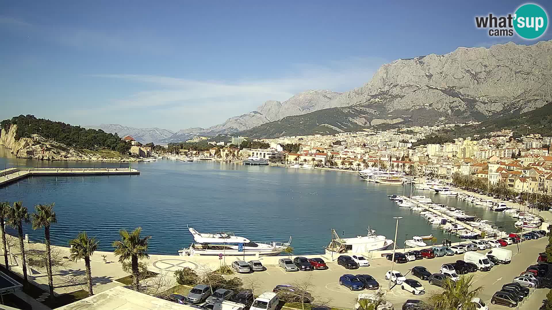 Webcam live -Makarska riva