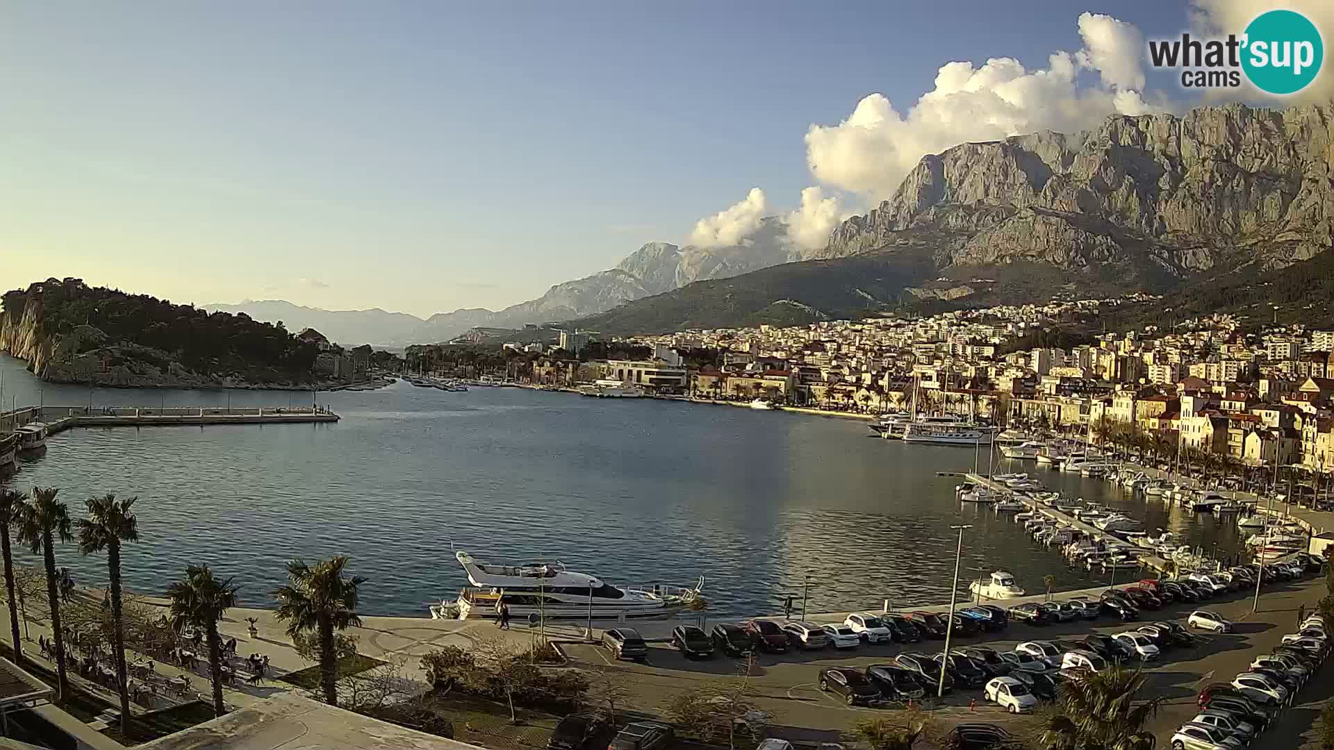 Webcam Strandpromenade von Makarska