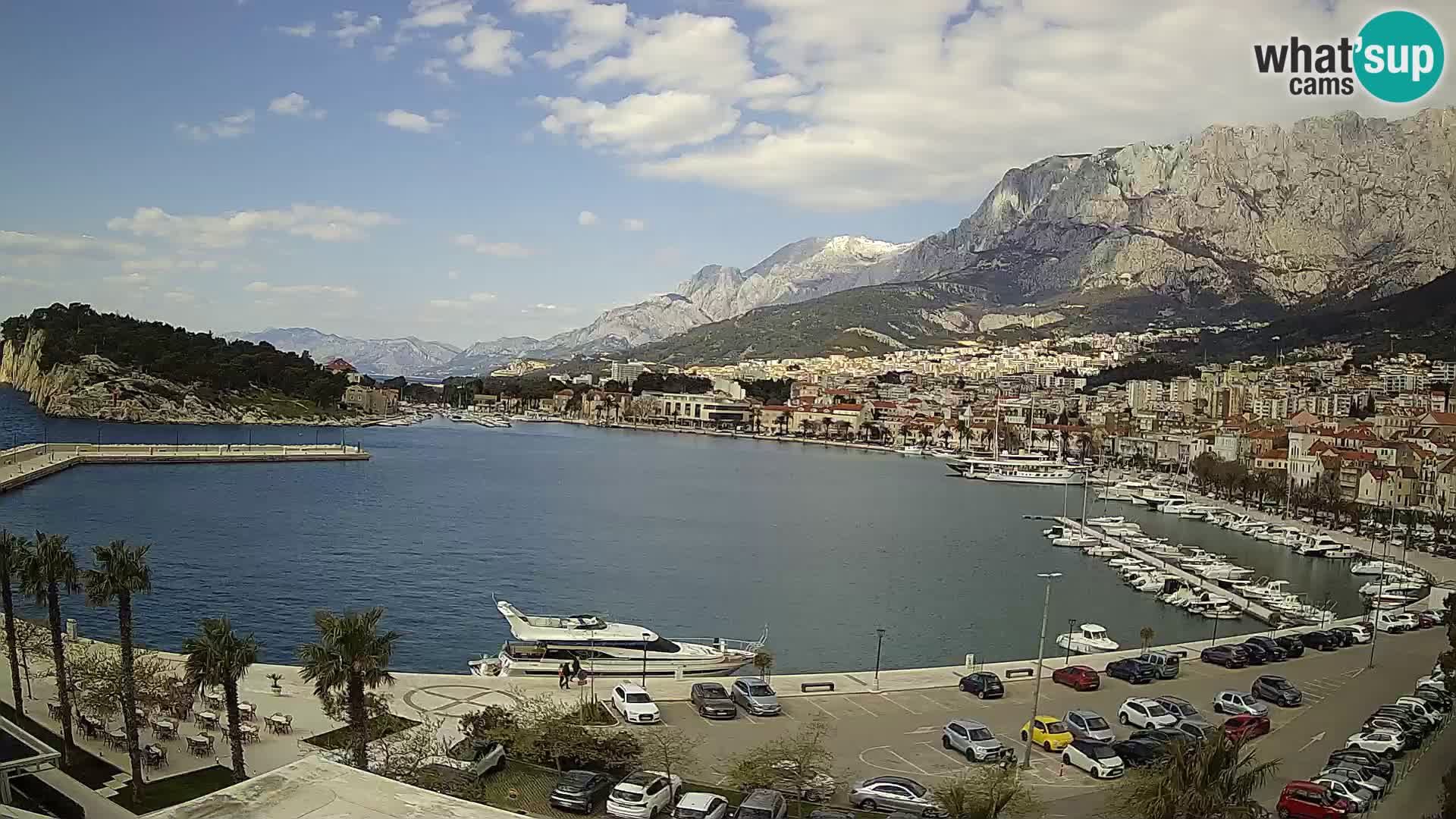 Webcam Strandpromenade von Makarska