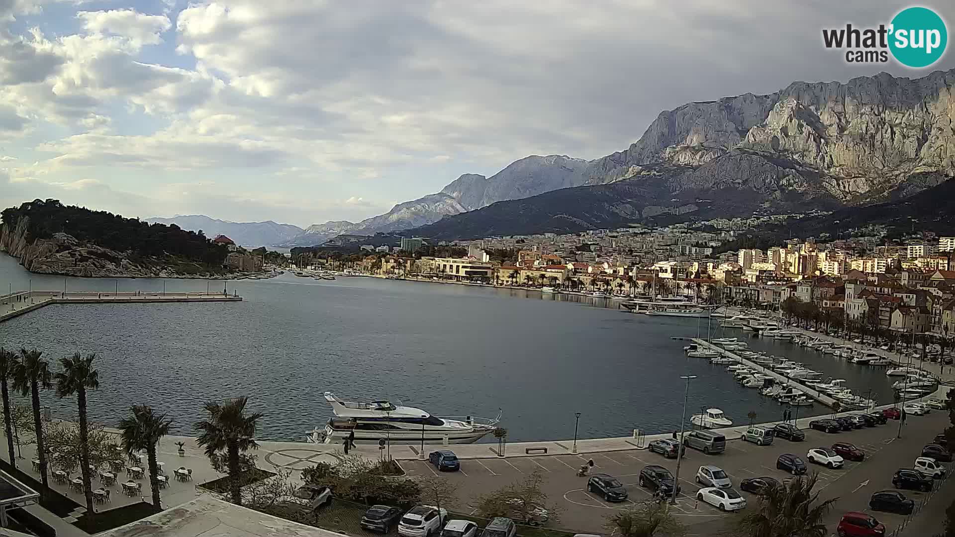 Webcam live -Makarska riva