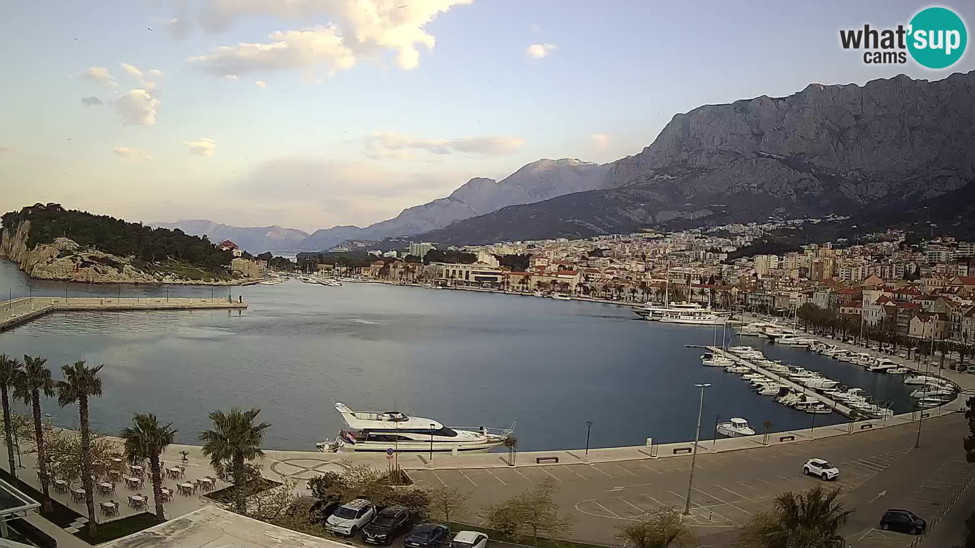 Webcam live -Makarska riva