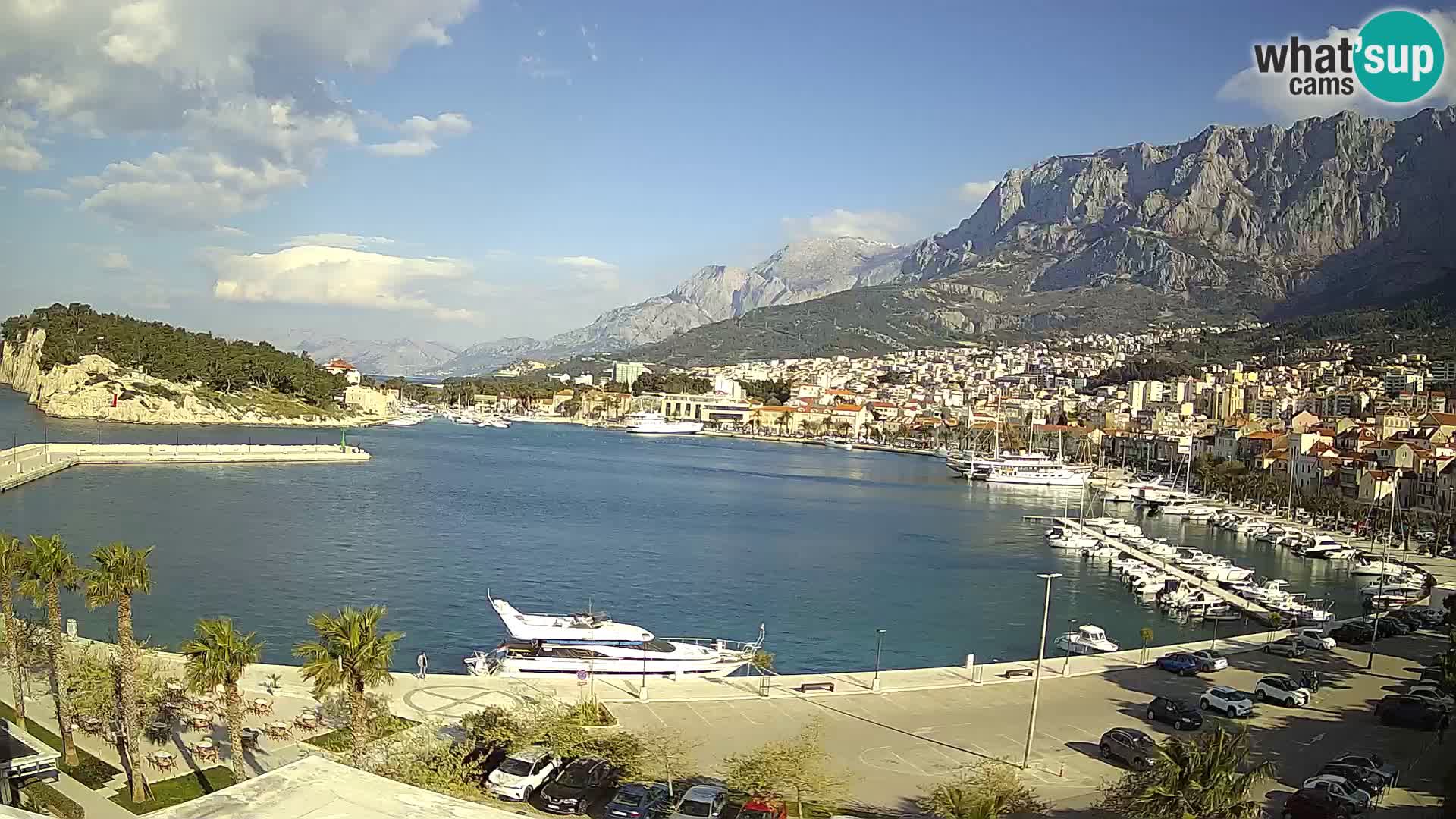 Spletna kamera – Pogled na Makarsko rivo