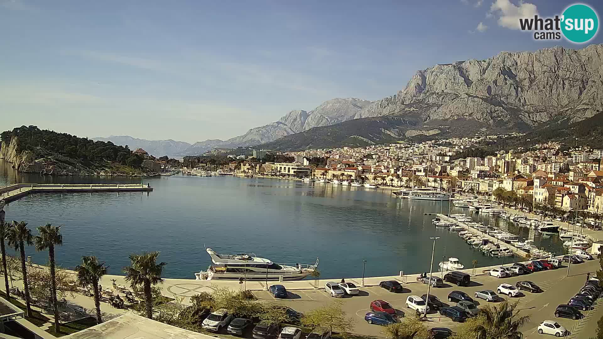 Webcam live -Makarska riva