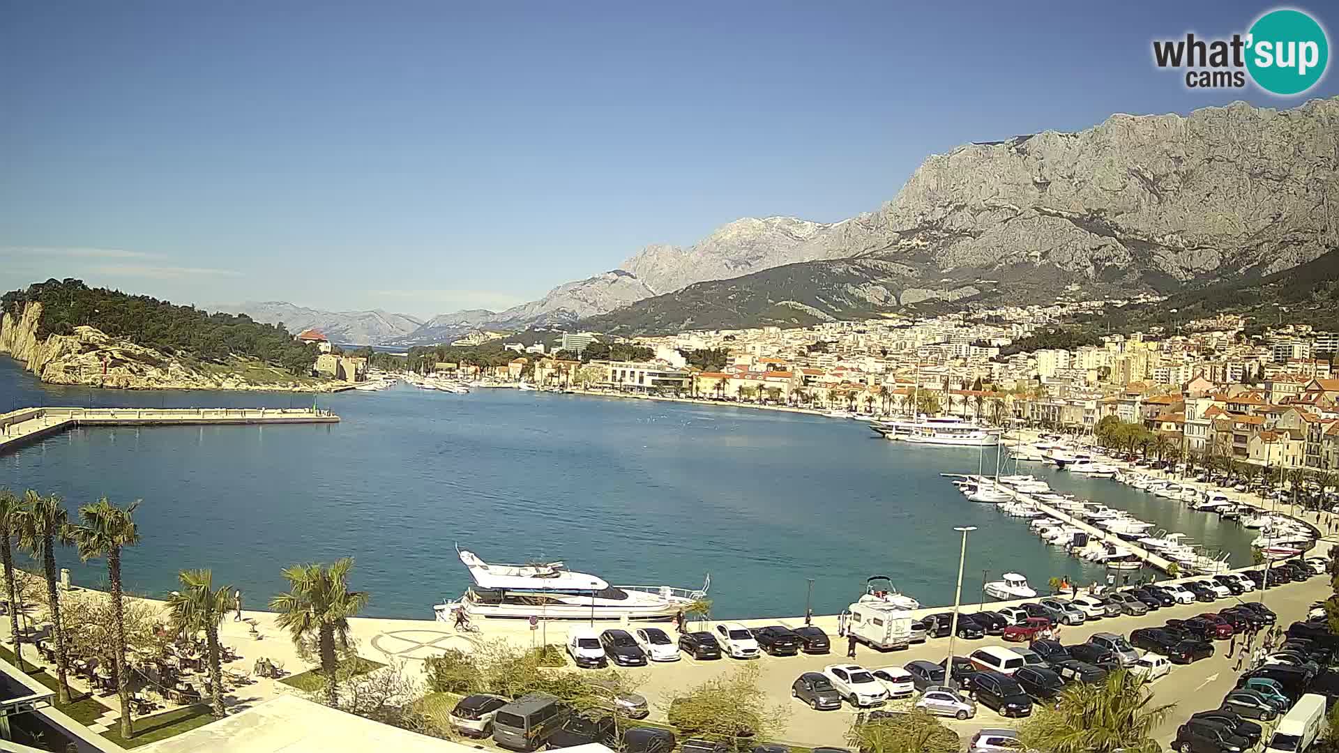 Spletna kamera – Pogled na Makarsko rivo