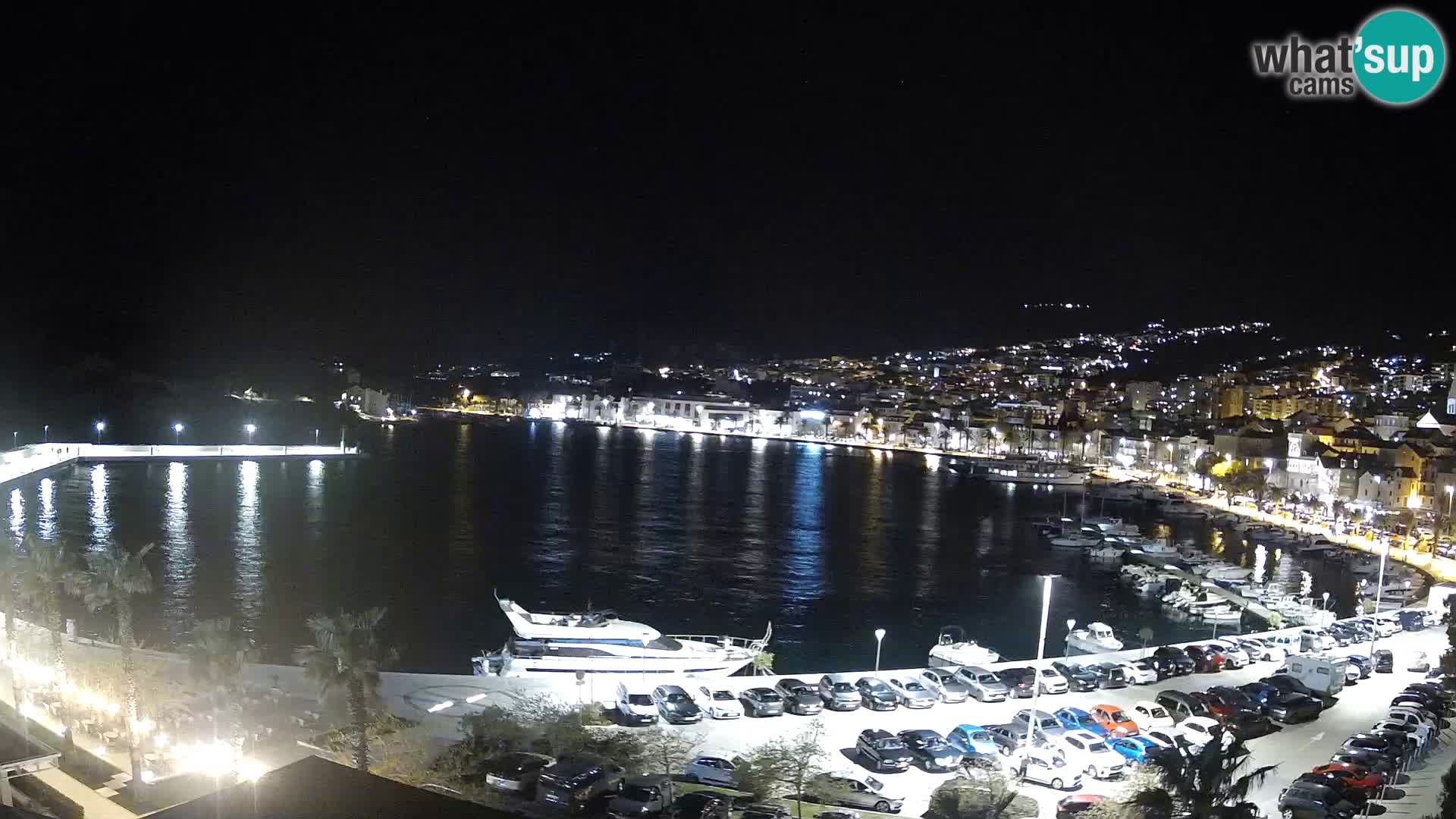 Webcam Makarska paseo junto al mar
