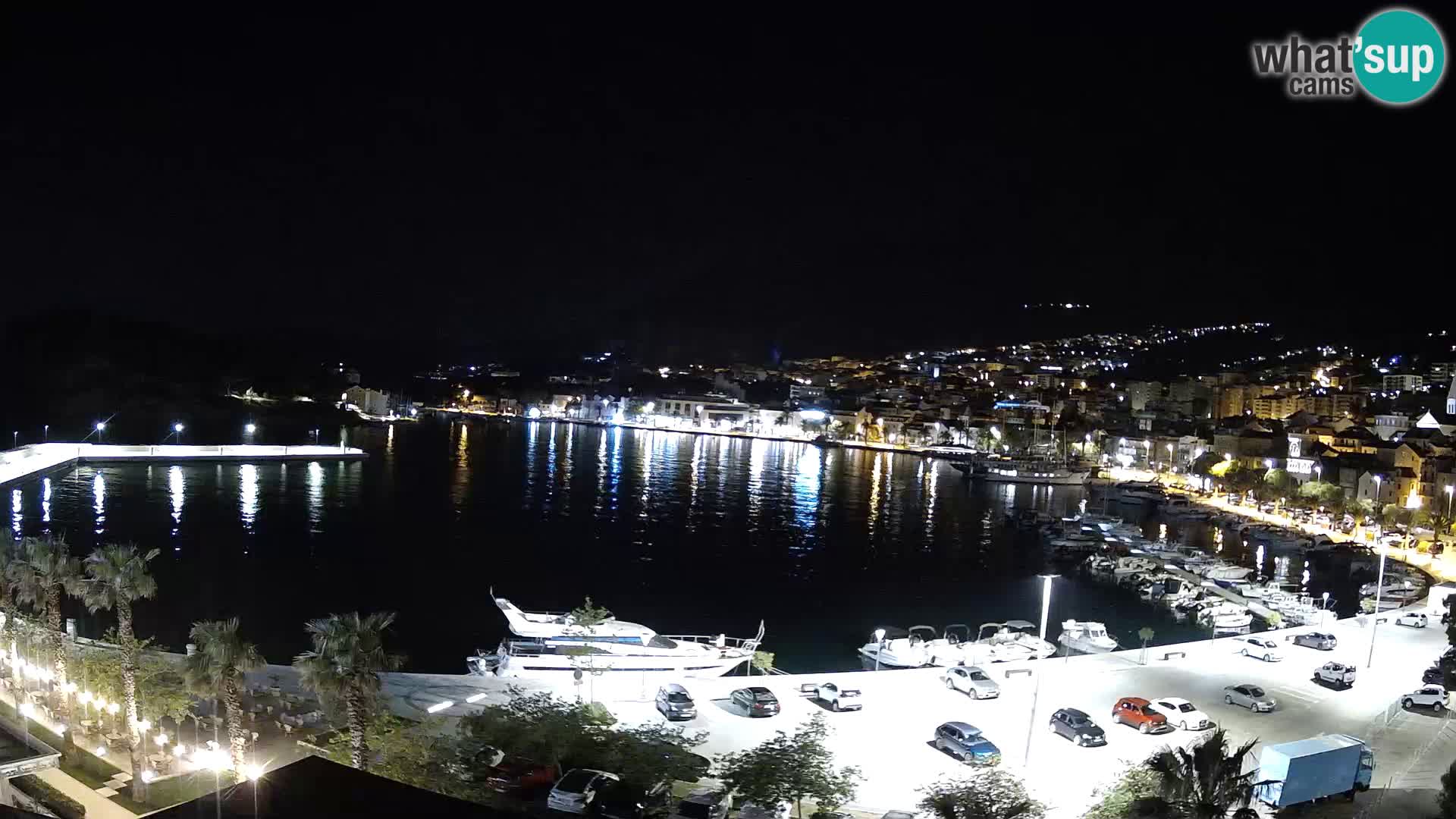 Webcam Makarska paseo junto al mar
