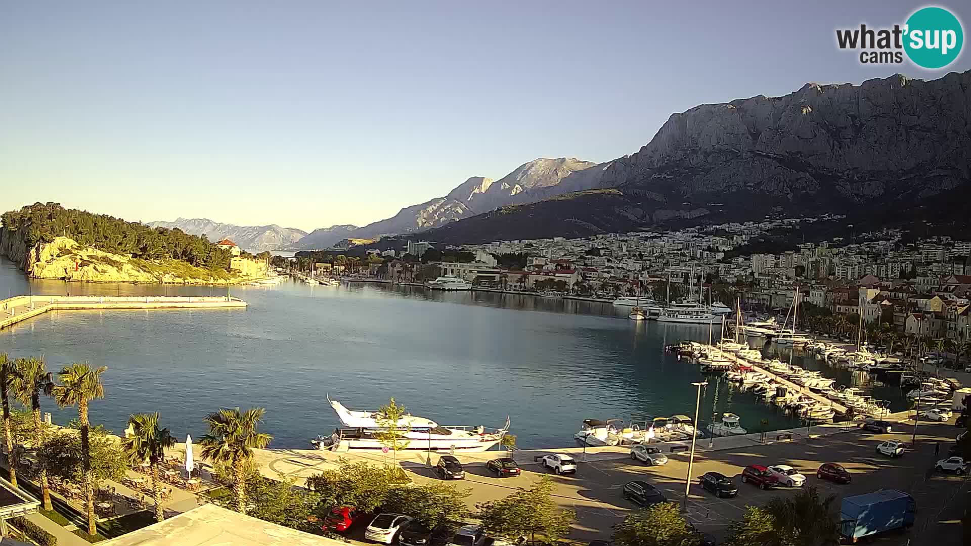 Spletna kamera – Pogled na Makarsko rivo