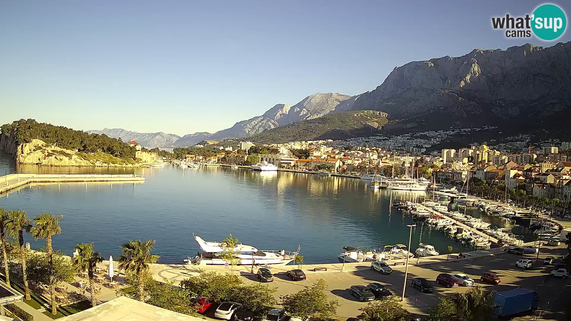 Webcam live -Makarska riva