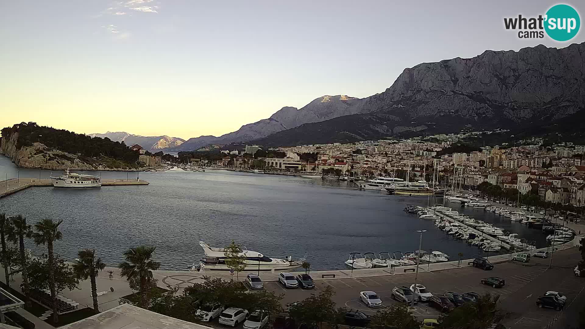 Webcam live -Makarska riva