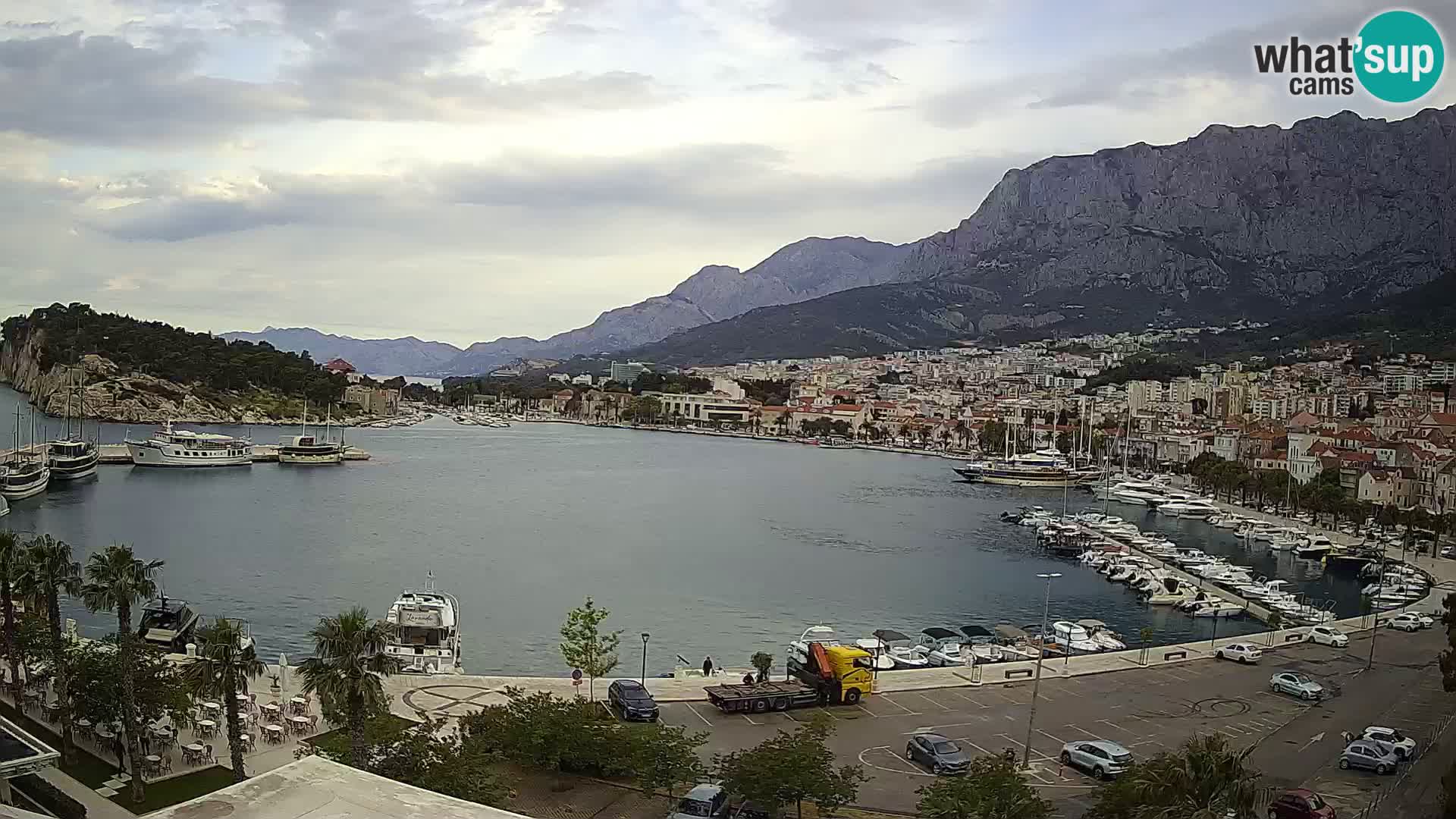 Webcam live -Makarska riva