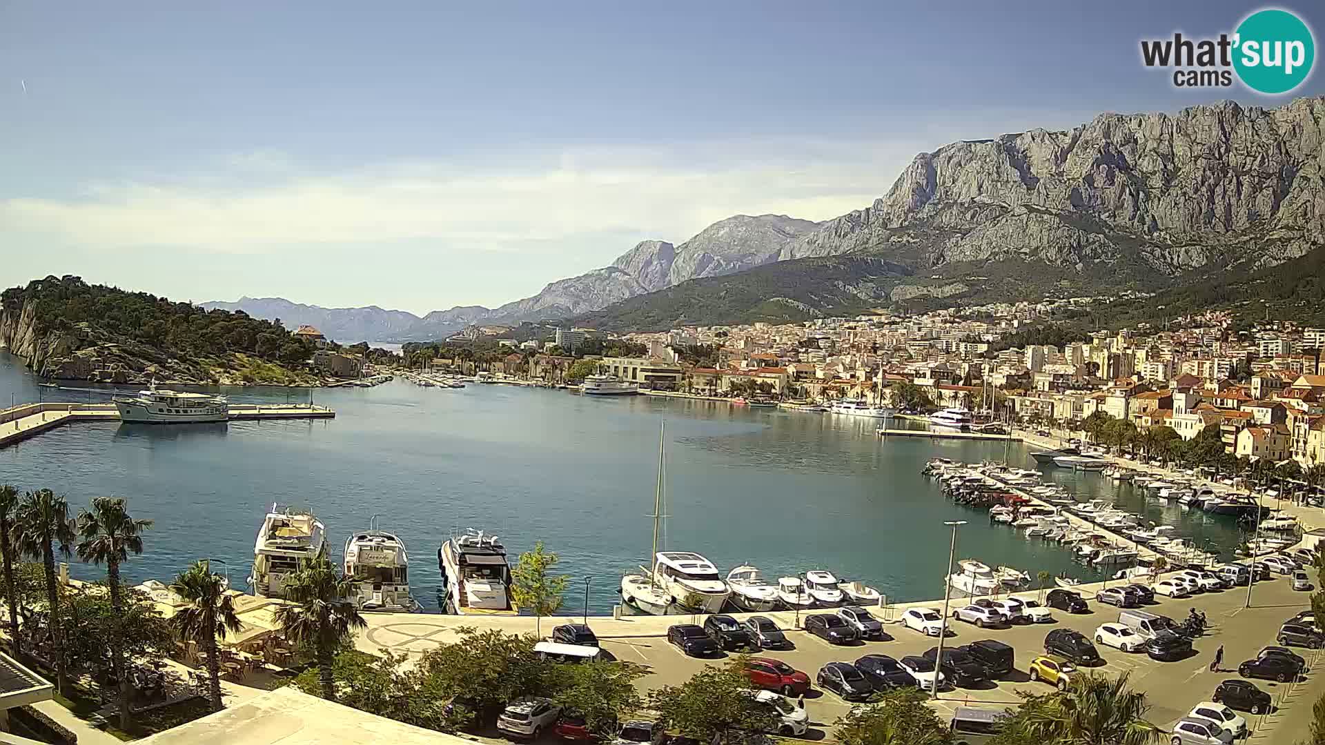 Webcam live -Makarska riva