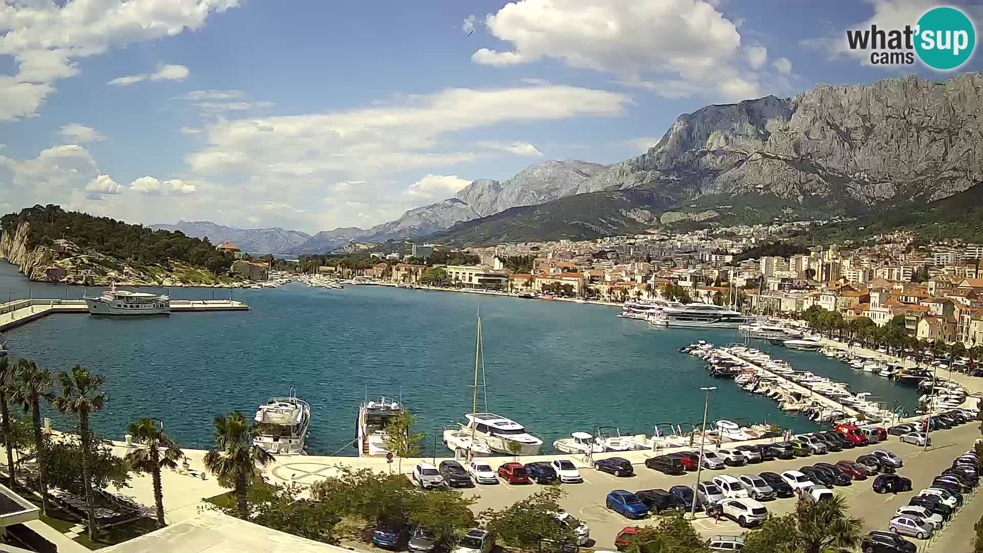Webcam live -Makarska riva