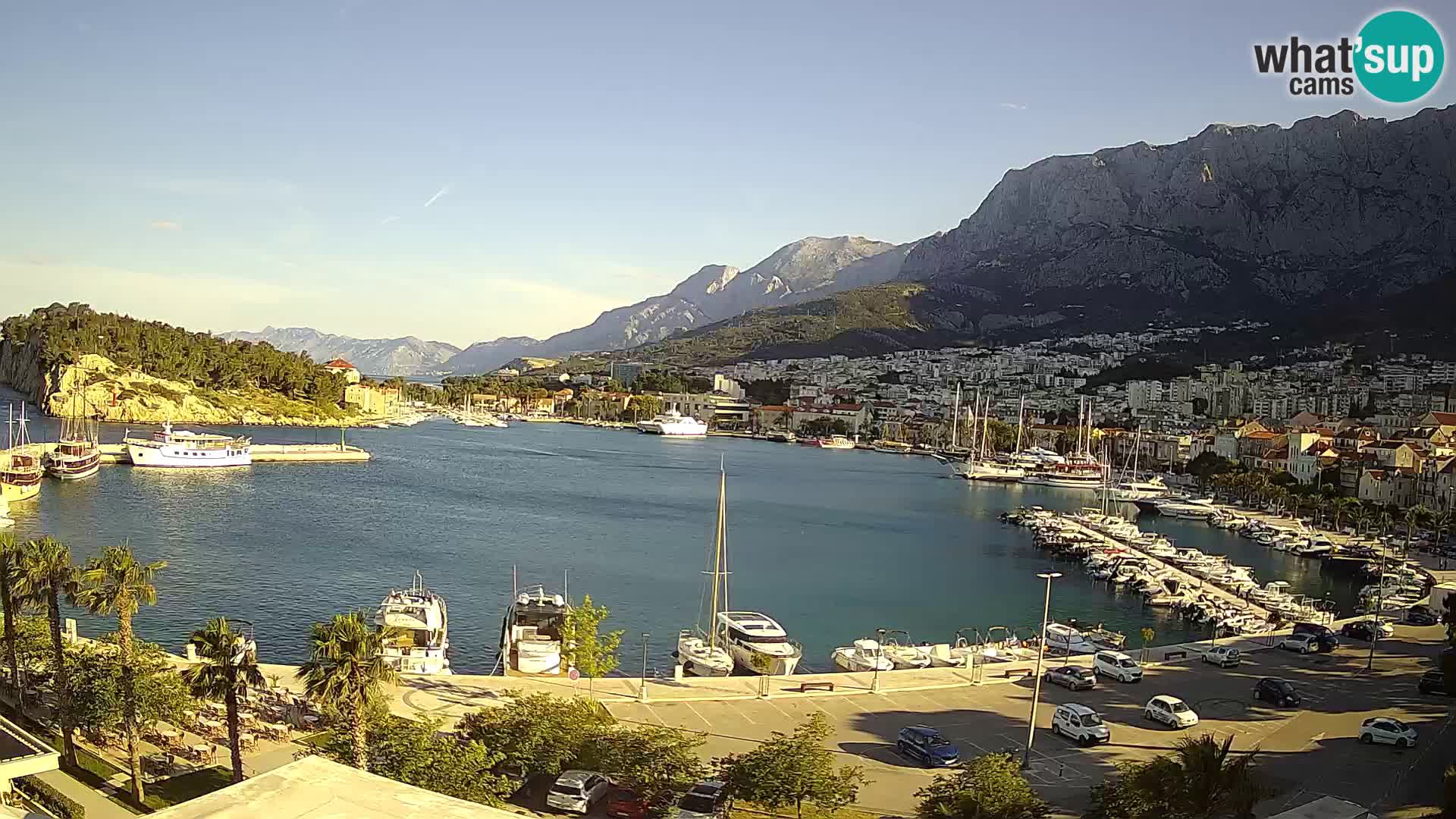 Webcam live -Makarska riva