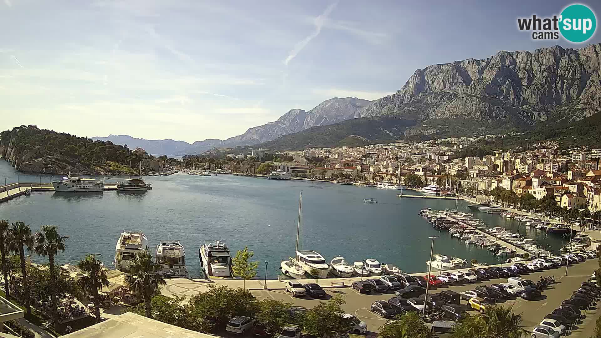 Webcam Makarska paseo junto al mar