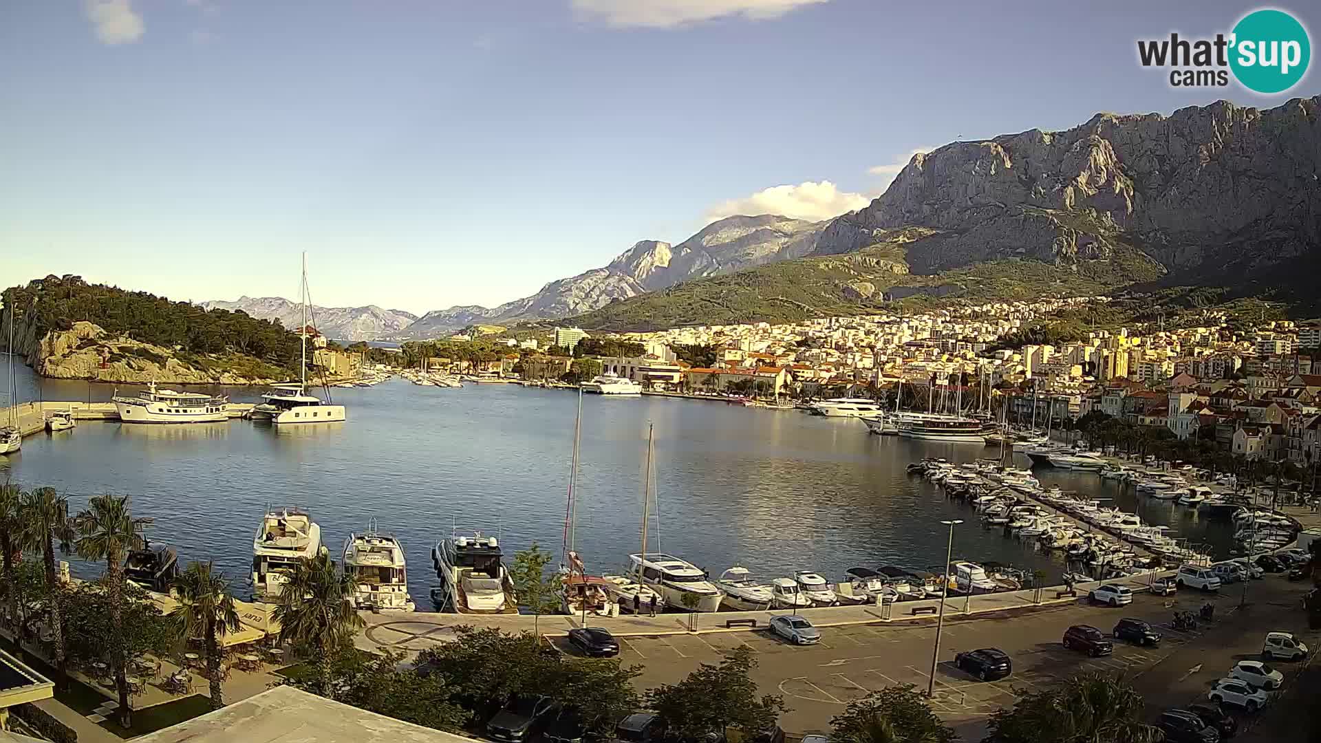 Webcam live -Makarska riva
