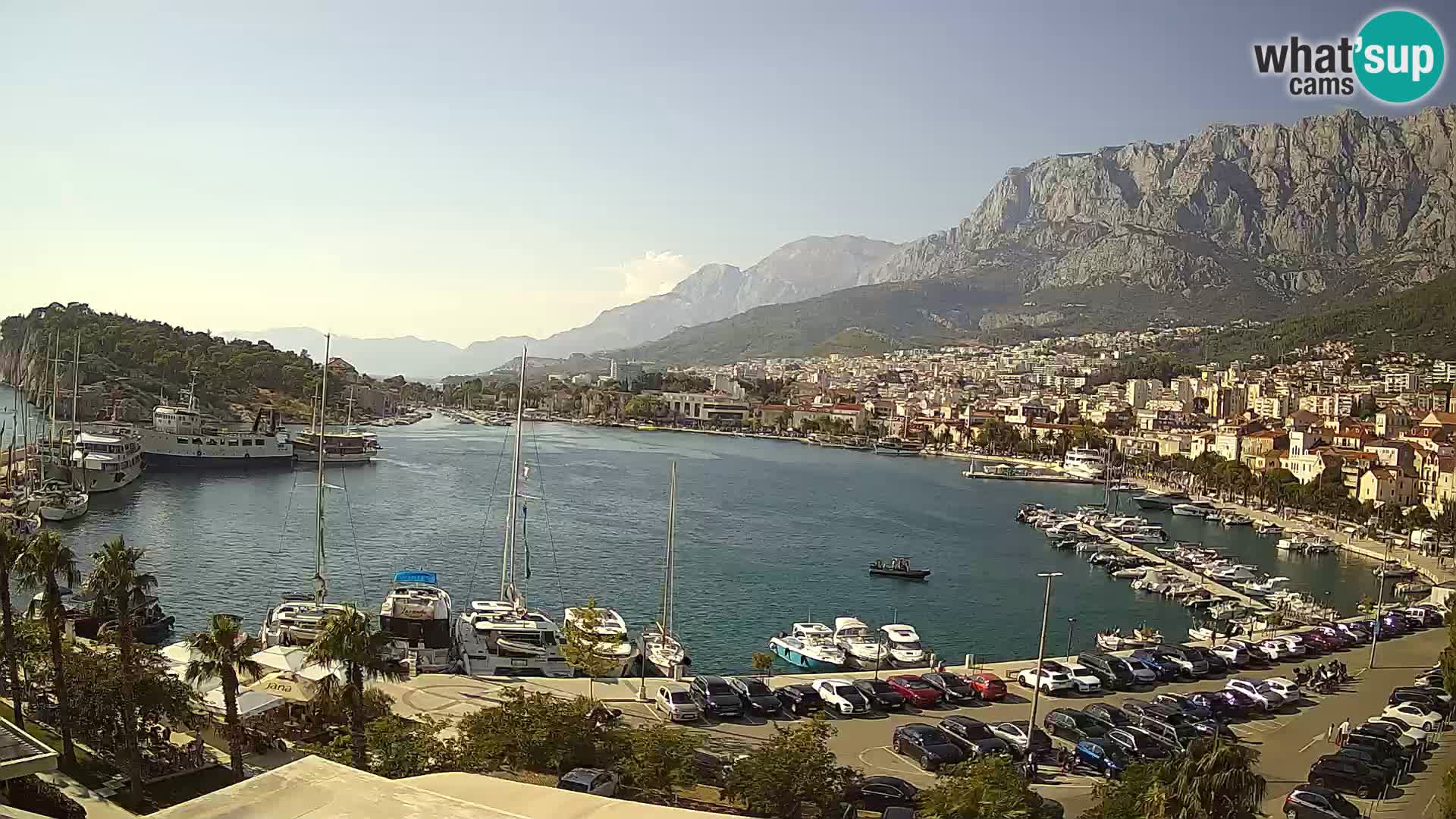 Webcam Makarska paseo junto al mar