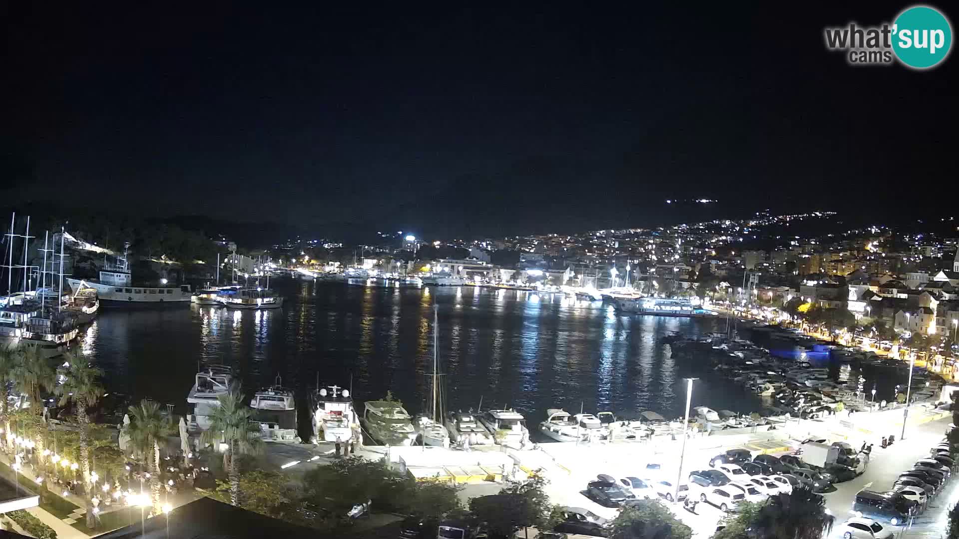 Webcam Makarska ‘s seaside promenade