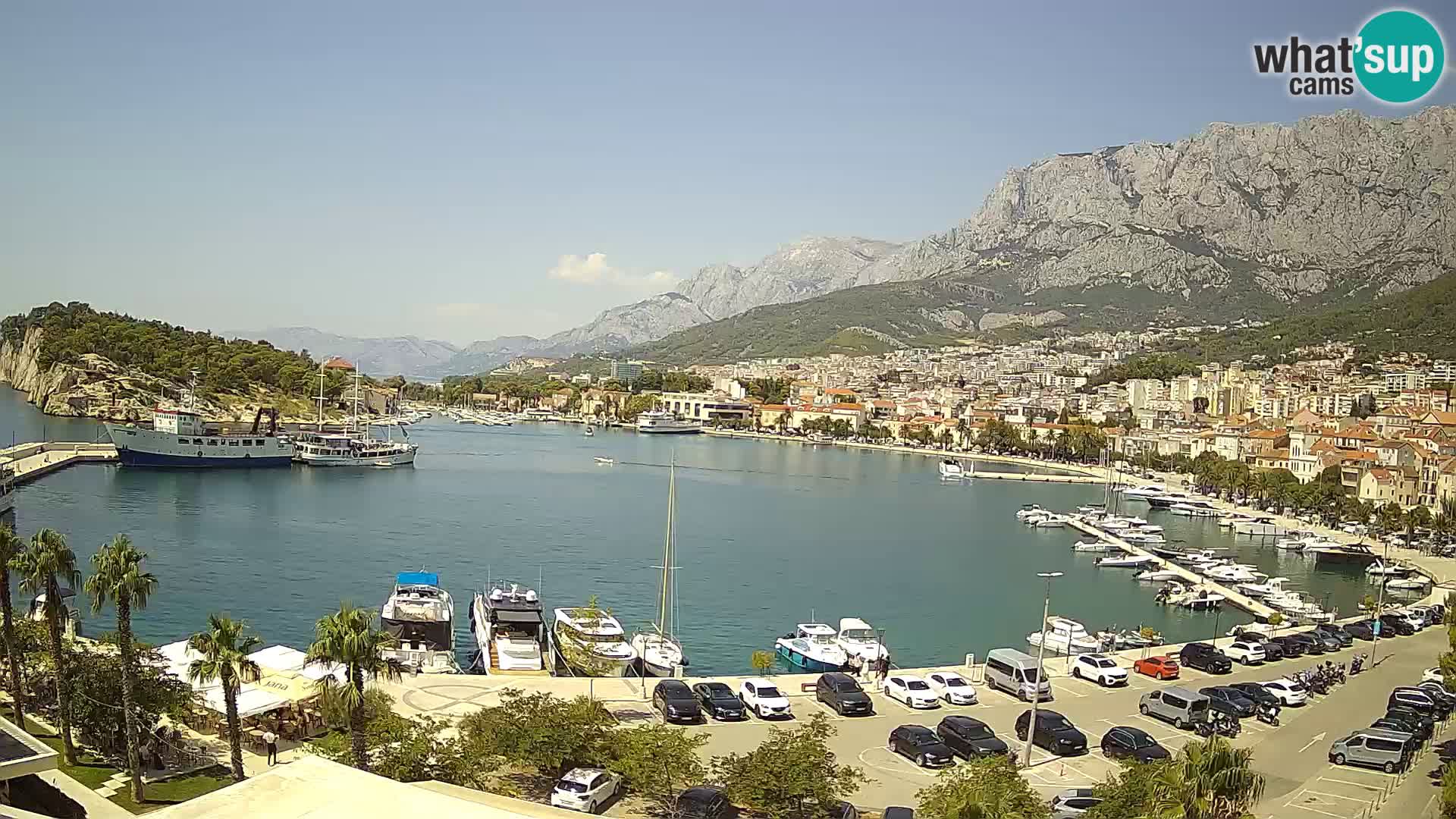 Webcam live -Makarska riva