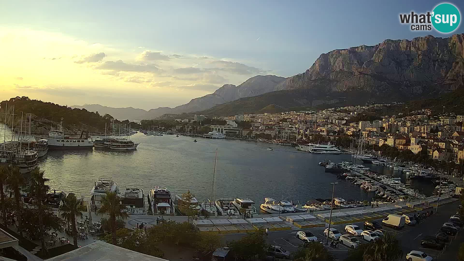 Webcam live -Makarska riva