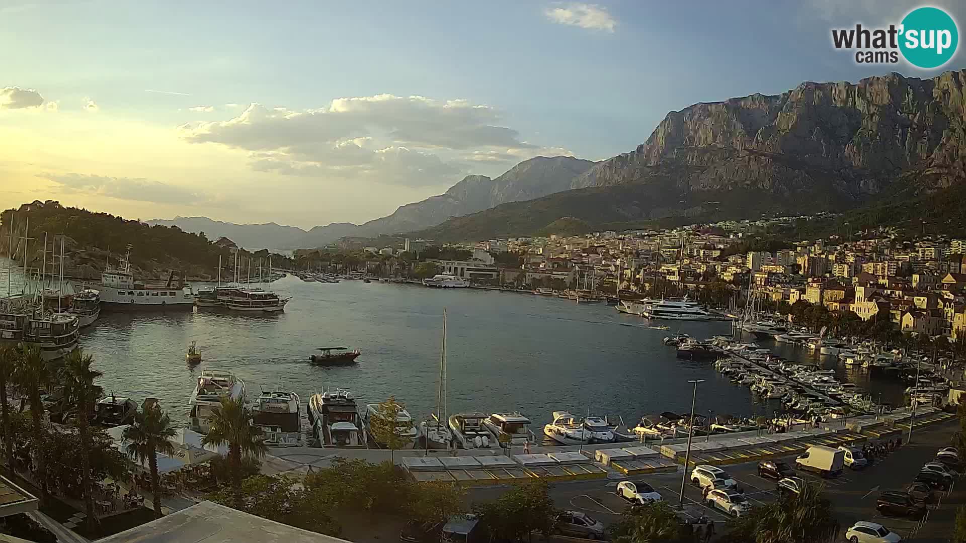 Webcam live -Makarska riva