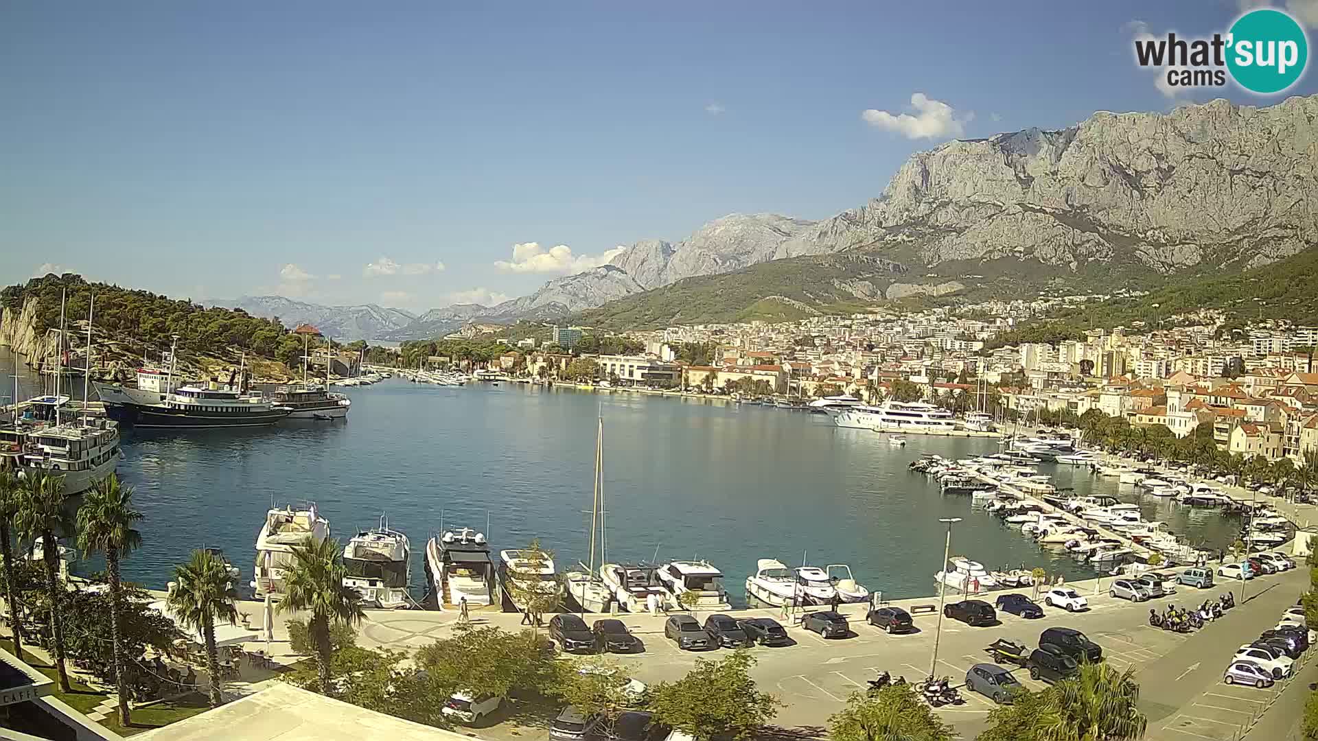 Webcam live -Makarska riva