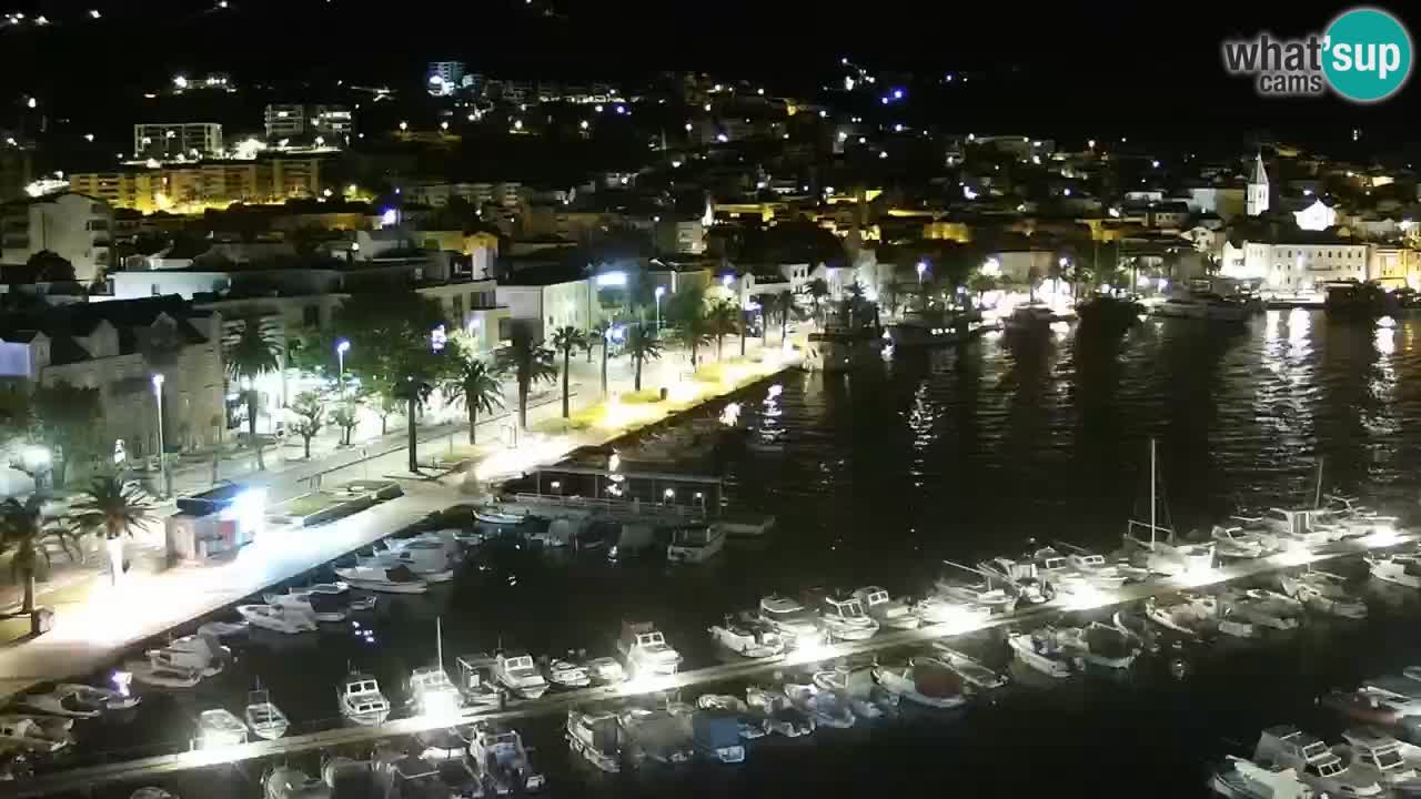 Panorama Makarska webcam