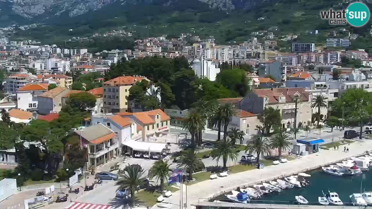 Panorama Makarska web kamera