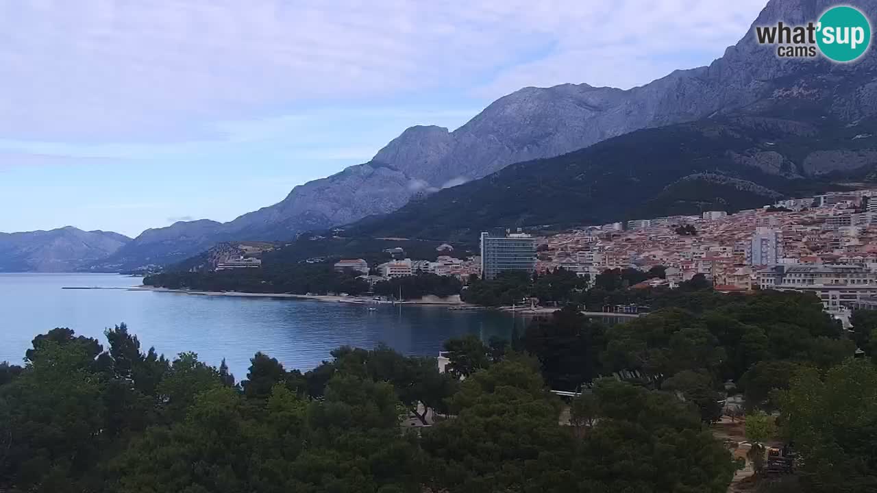 Panorama Makarska web kamera