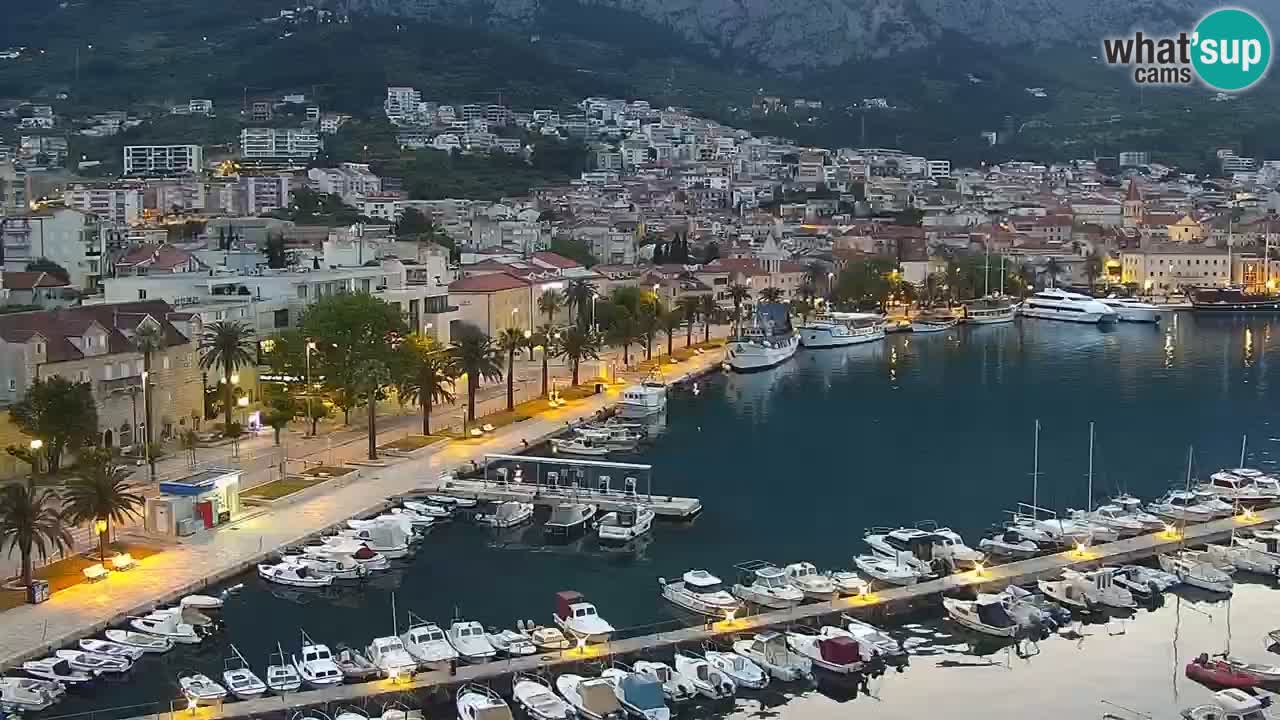 Panorama Makarska webcam