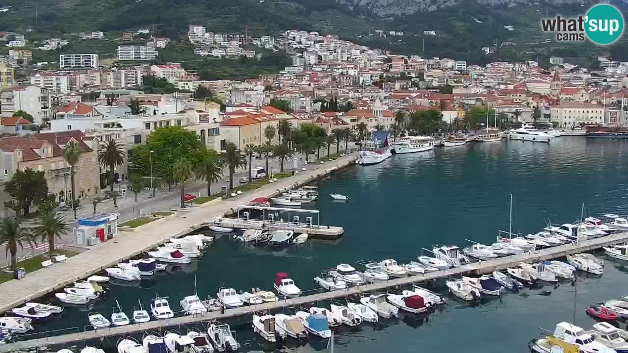 Panorama Makarska webcam
