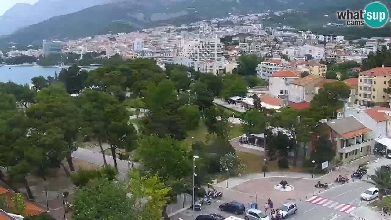 Panorama Makarska web kamera