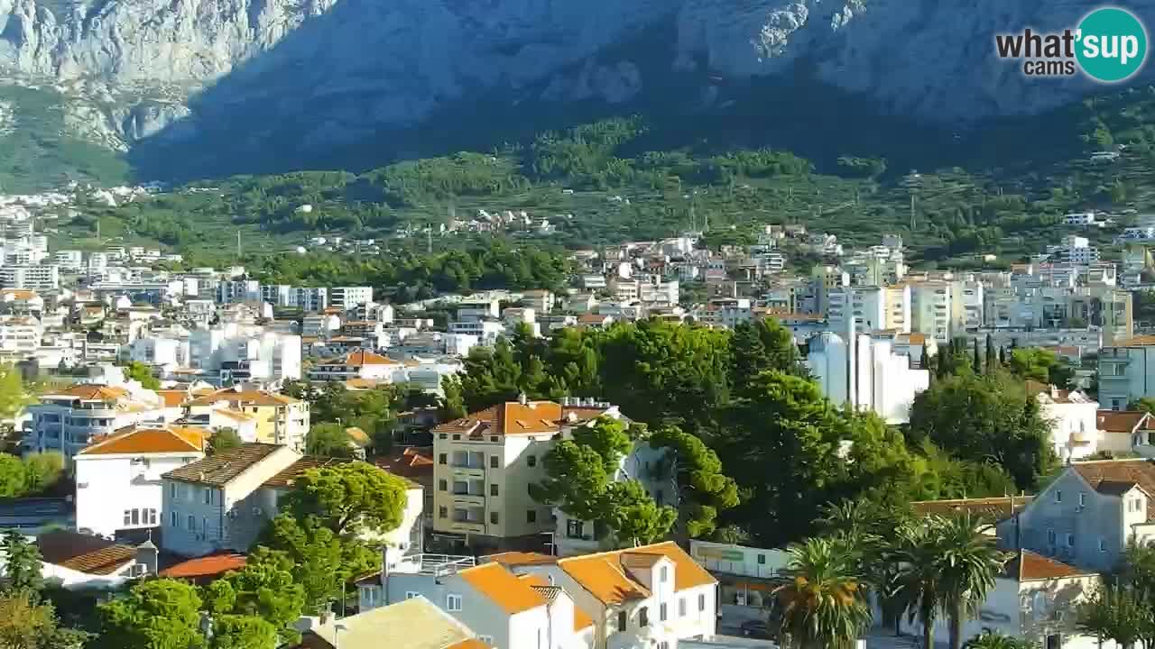 Panorama Makarska webcam