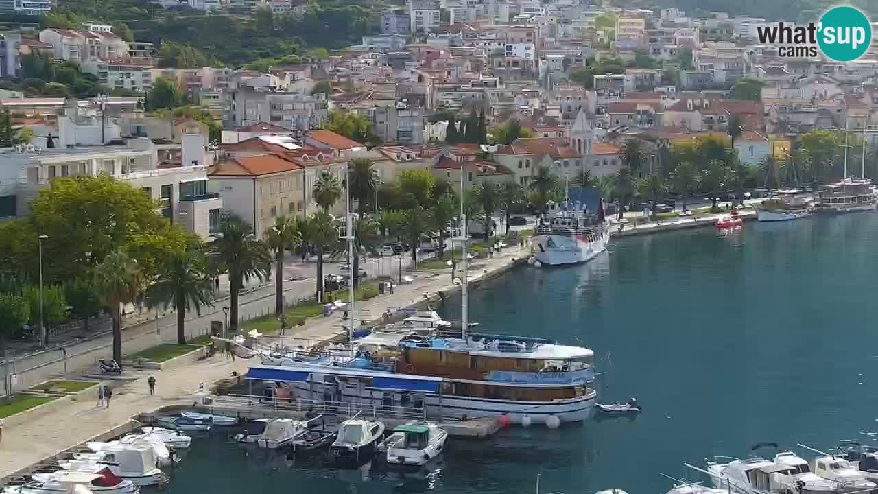 Panorama Makarska webcam