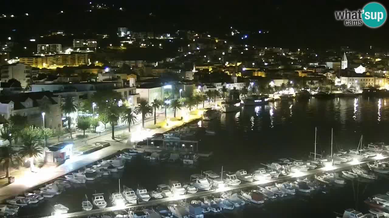 Panorama Makarska webcam